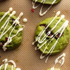 Matcha Cranberry Shortbread