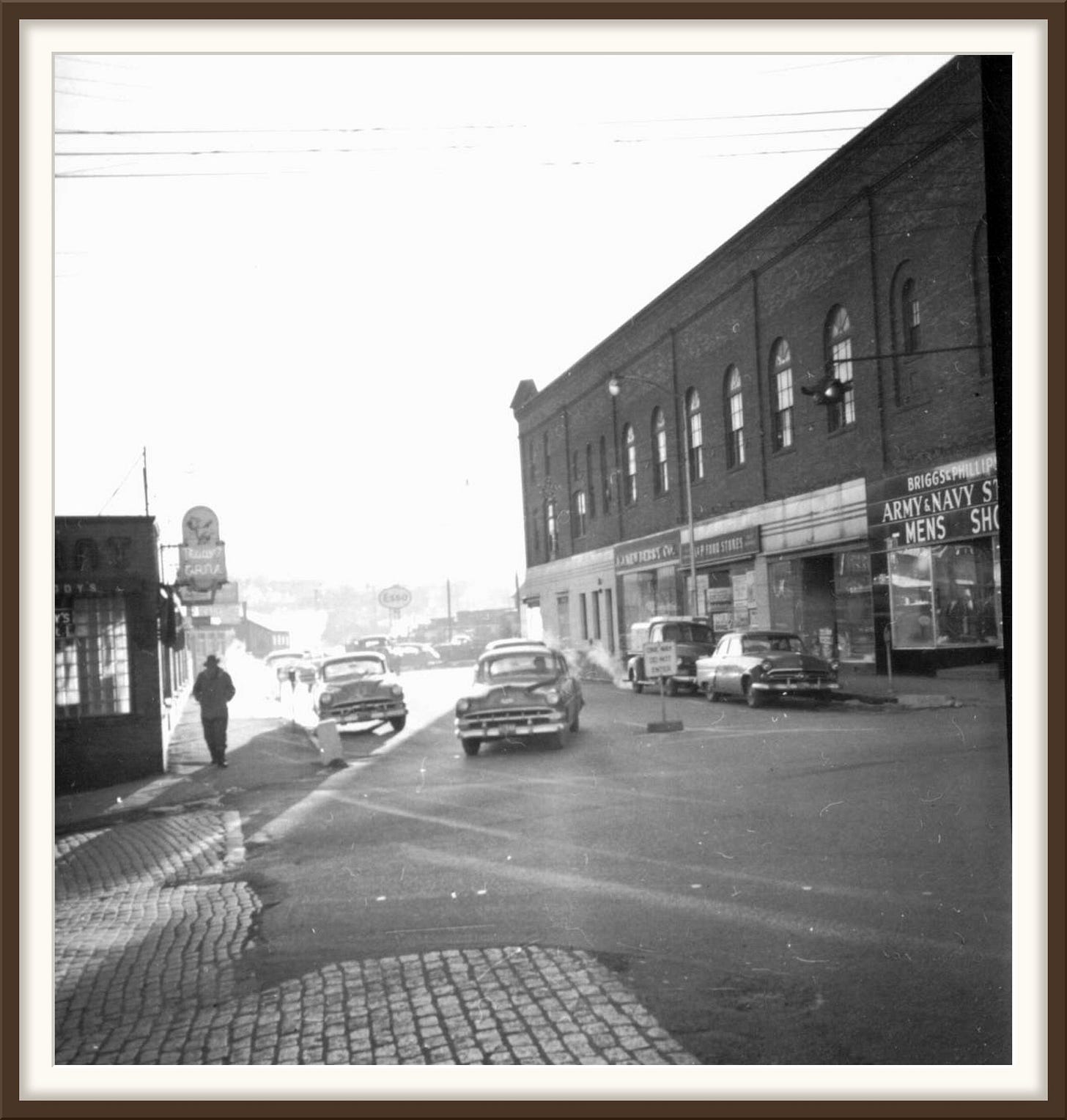 North Main Street, White River Junction, 1956 North Main Street, White River Junction, 1956