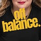 off balance.