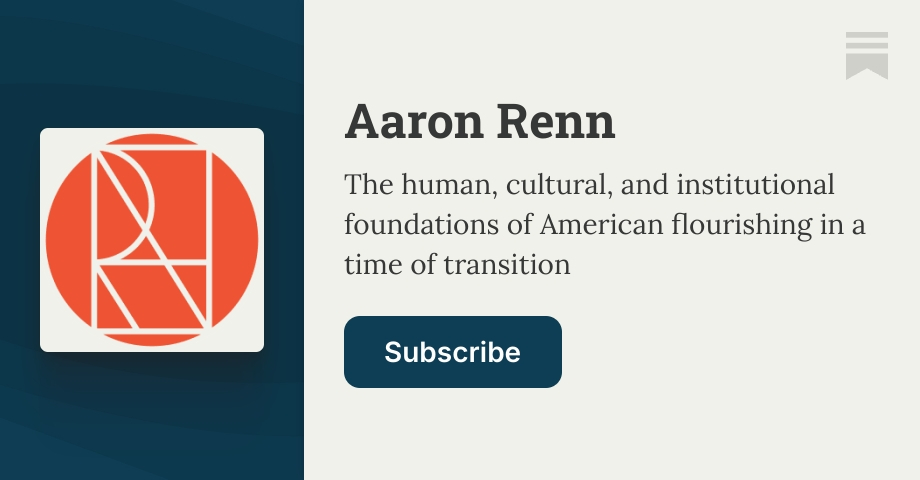Aaron Renn | Substack