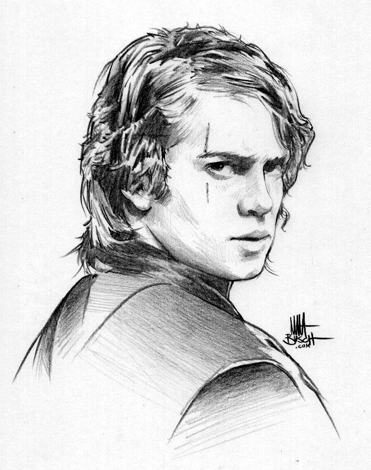Consumed by Star Wars Feelings — Anakin Skywalker | illustrated by Matt  Busch