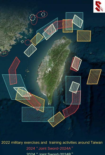 PLA's Drill Around Taiwan, Explained