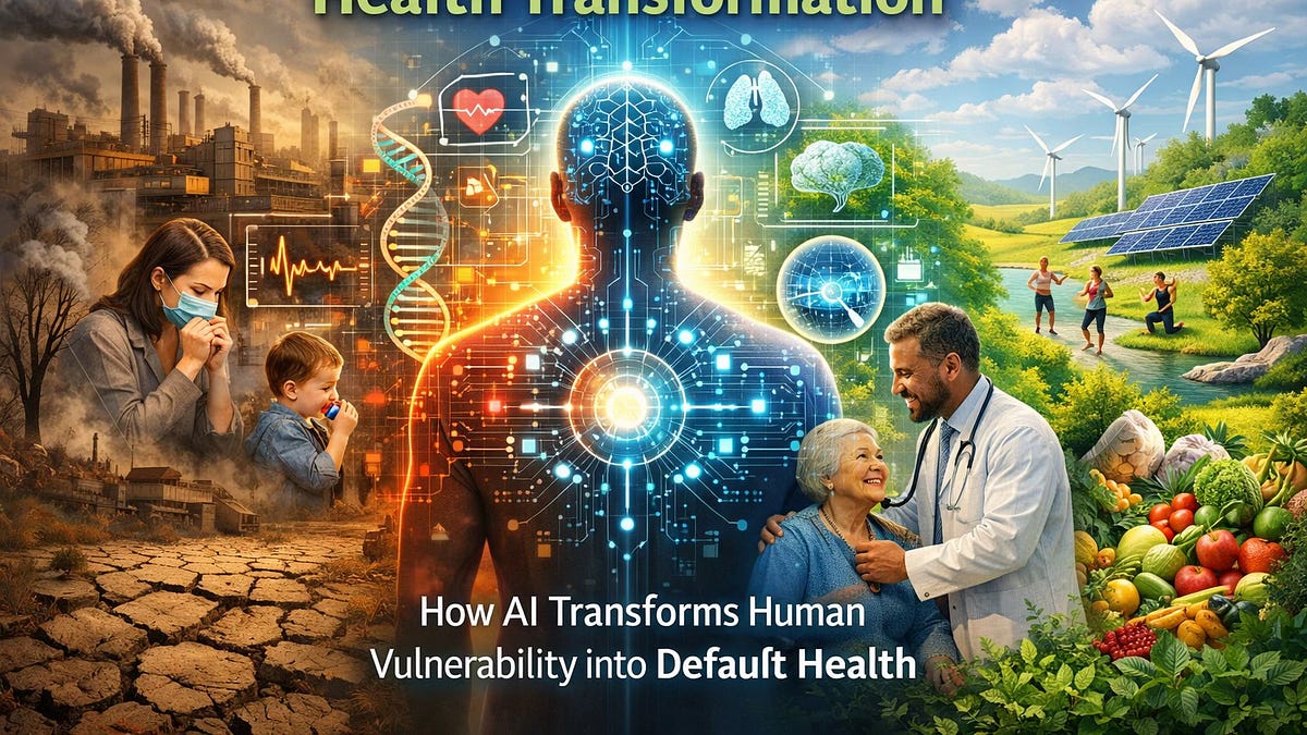 AI-Driven Environmental and Health Transformation