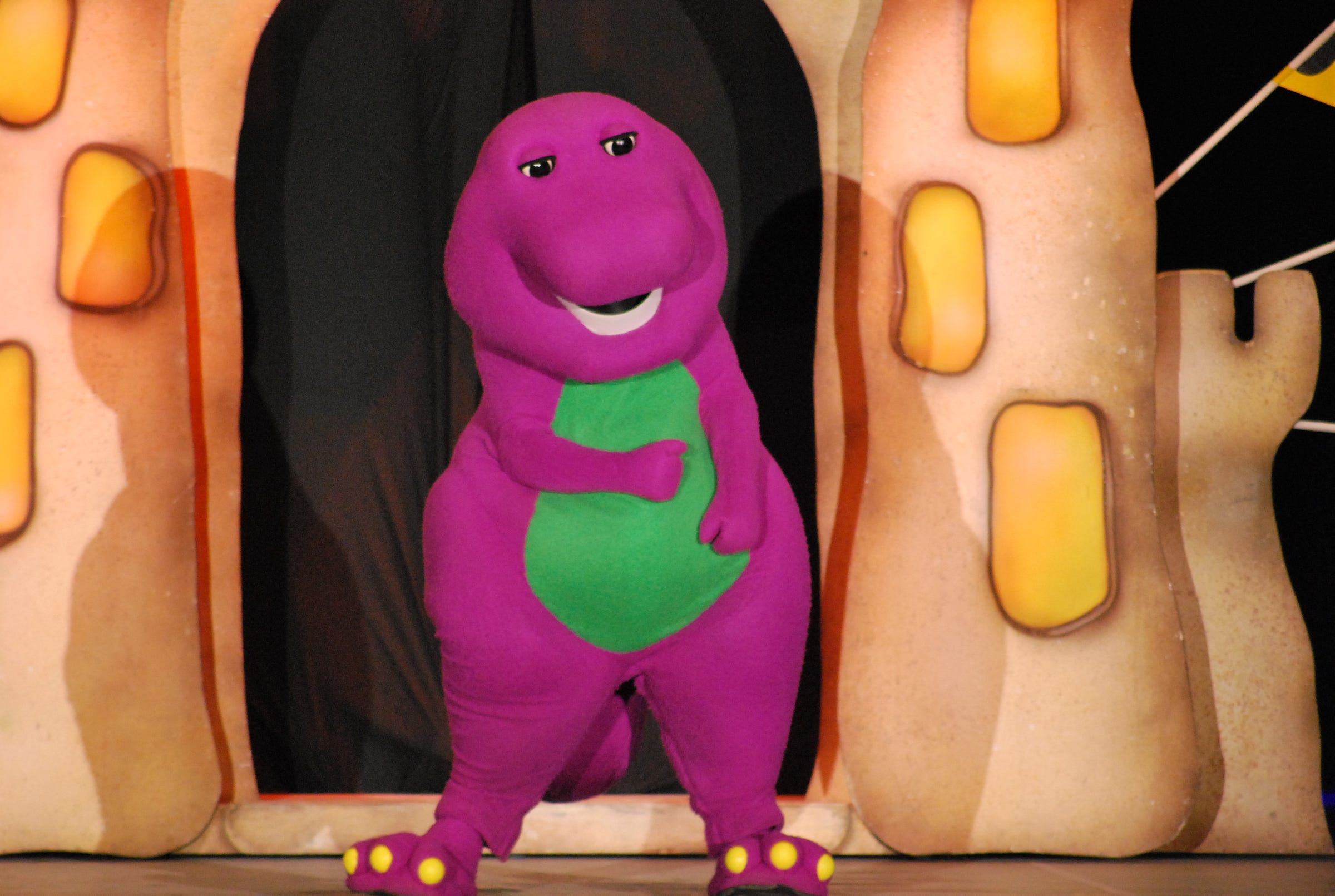 Barney the purple dinosaur Barney the purple dinosaur