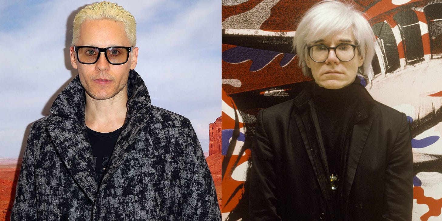Jared Leto tackling Andy Warhol next 2016 images Jared Leto tackling Andy Warhol next 2016 images