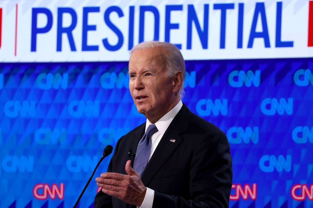 Donald Trump And Joe Biden Participate In First Presidential Debate Donald Trump And Joe Biden Participate In First Presidential Debate