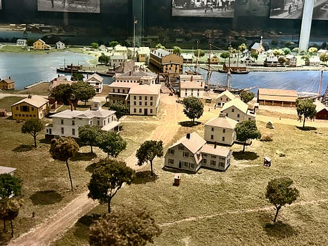 exhibits, scale, museum