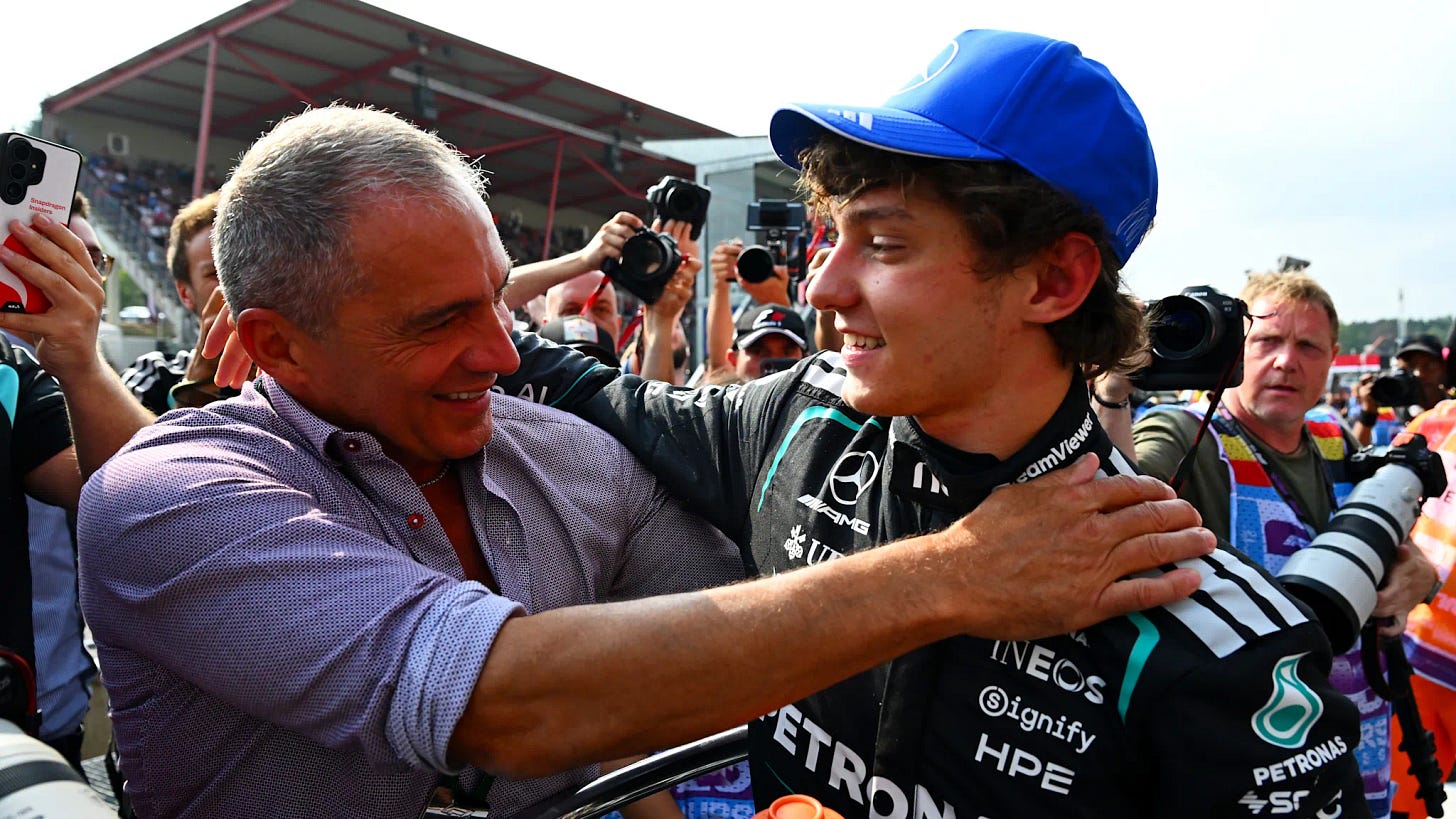 Kimi Antonelli highlights issue 'I need to work on' after father Marco provides warning Kimi Antonelli highlights issue 'I need to work on' after father Marco provides warning