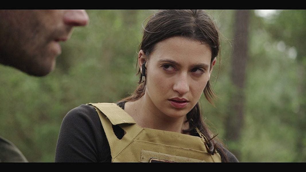 Cassie looking dead in the eyes with Cordell Walker after Luna dies. Cassie looking dead in the eyes with Cordell Walker after Luna dies.