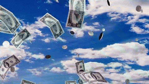 Raining Money GIFs - 50 Animated Images of Money From The Sky