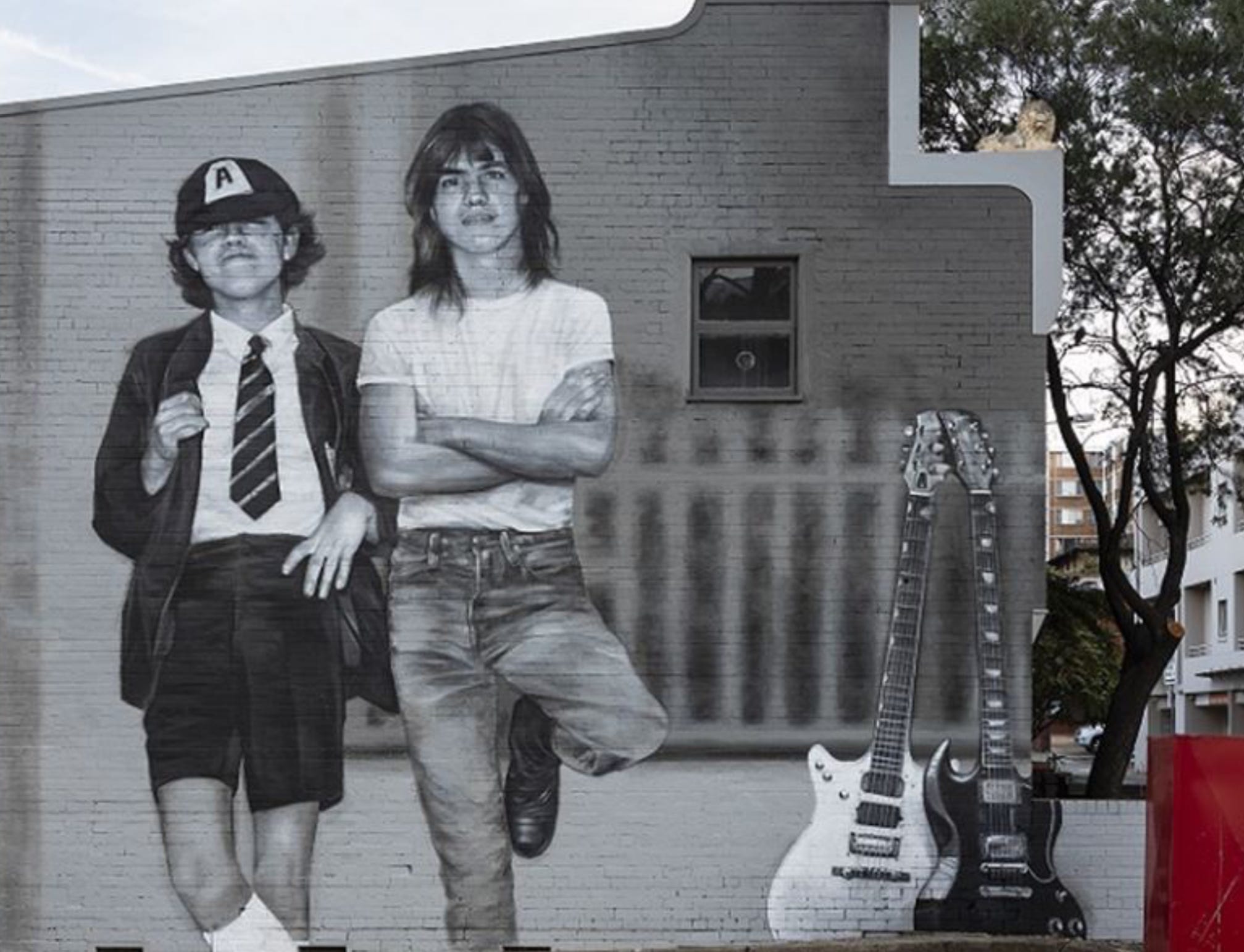 Shit, it's Angus Young - by Peter Lalor - Cricket Et Al