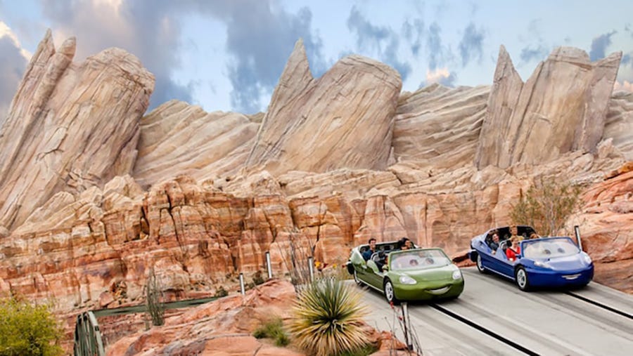 Radiator Springs Racers at Disneyland