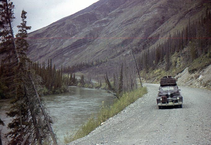 Old Alaska Highway.