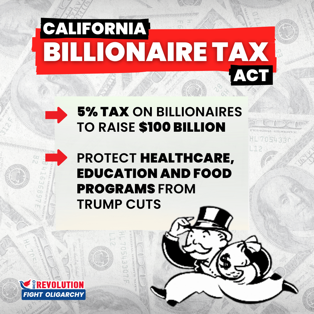 Tax the Billionaires. Fund the People. - Our Revolution