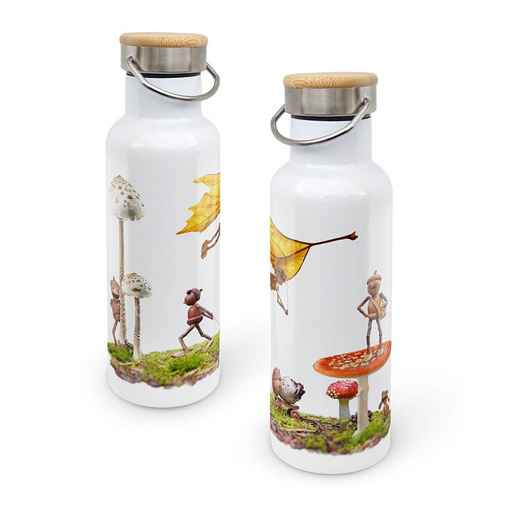 Náhled termosek s dubánčími motivy