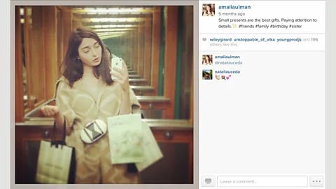 Amalia Ulman/Arcadia Missa Amalia Ulman, Excellences & Perfections (Instagram Update, 5th September 2014), 2014 (Credit: Amalia Ulman/Arcadia Missa)