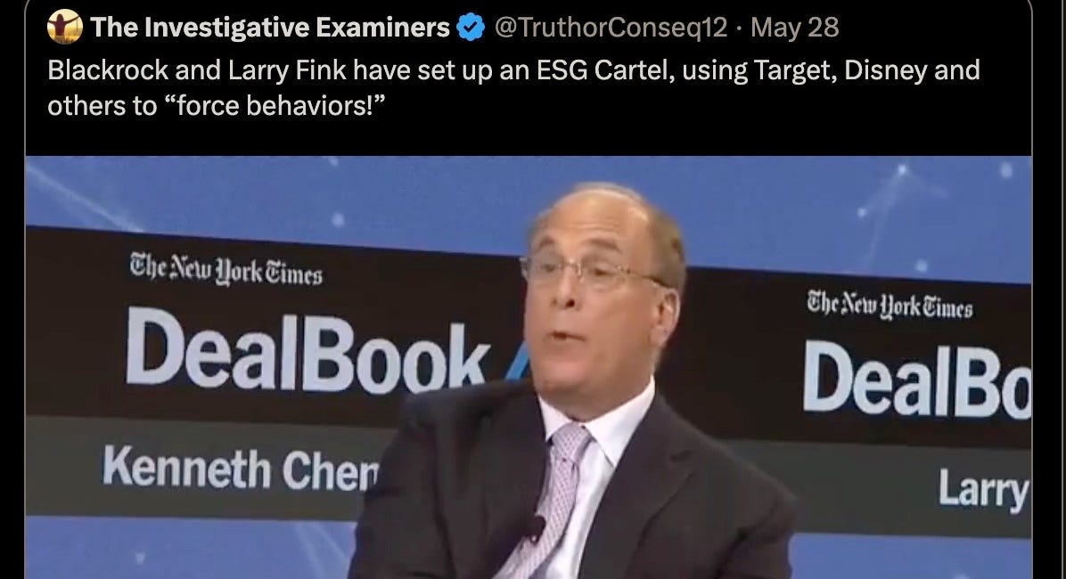 ESG Anti-Human Scam: "Force Behaviors" 