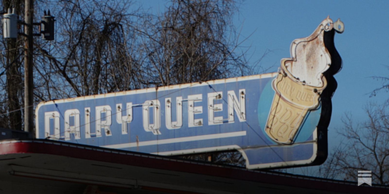 Historic Dairy Queen sign destroyed in storm