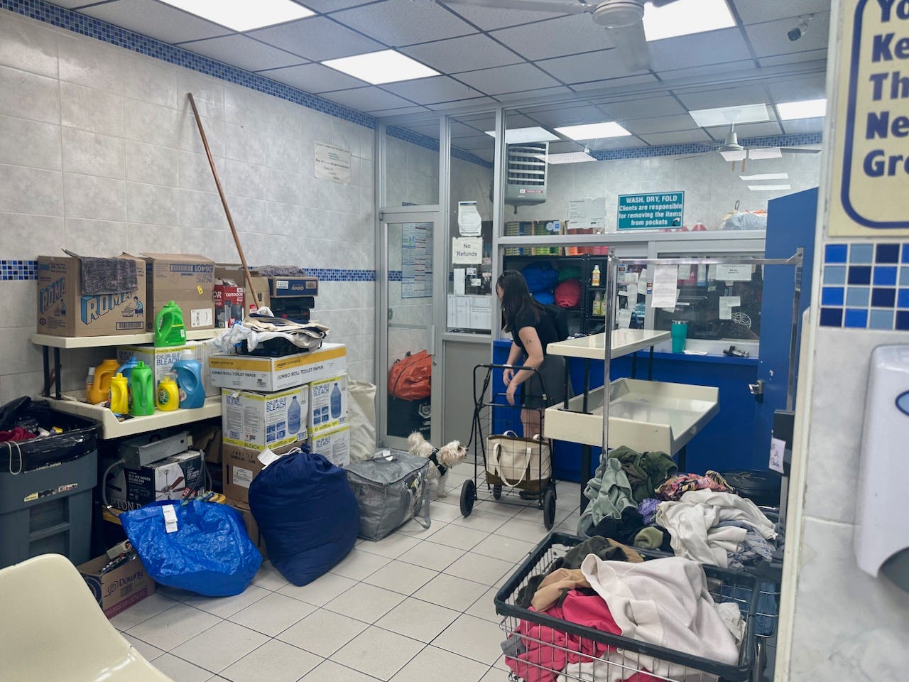 I Did My Wash at NYC's Worst Laundromat! - by Anne Kadet