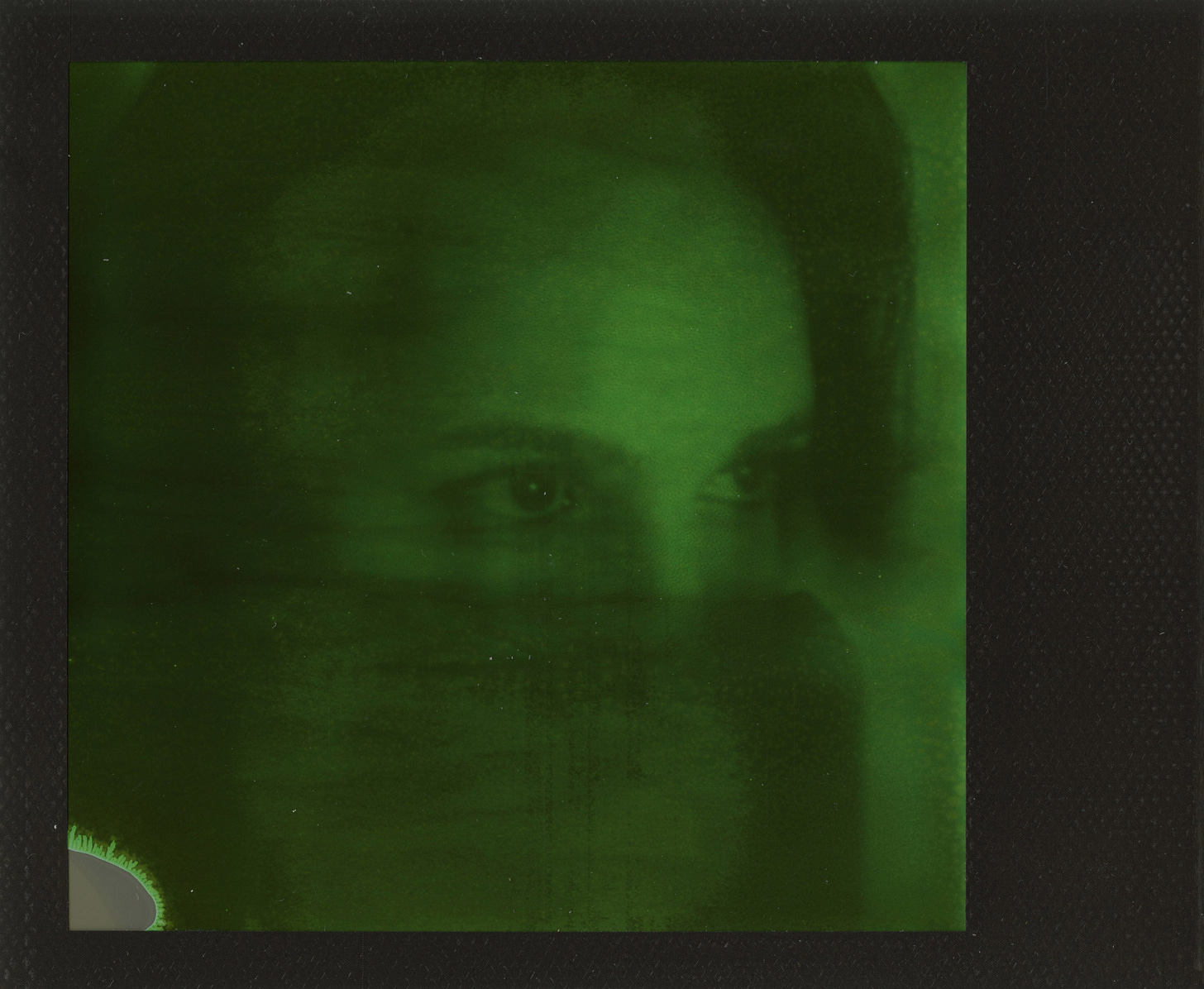 Polaroid of woman