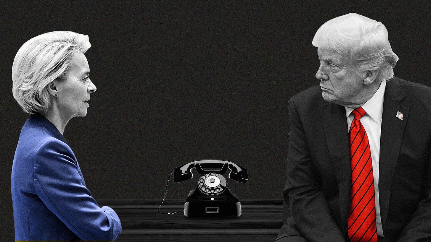 The silence between von der Leyen and Trump looms large over trade talks |  Euronews