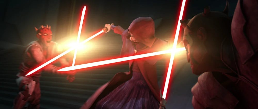 darth sidious vs darth maul and savage opress