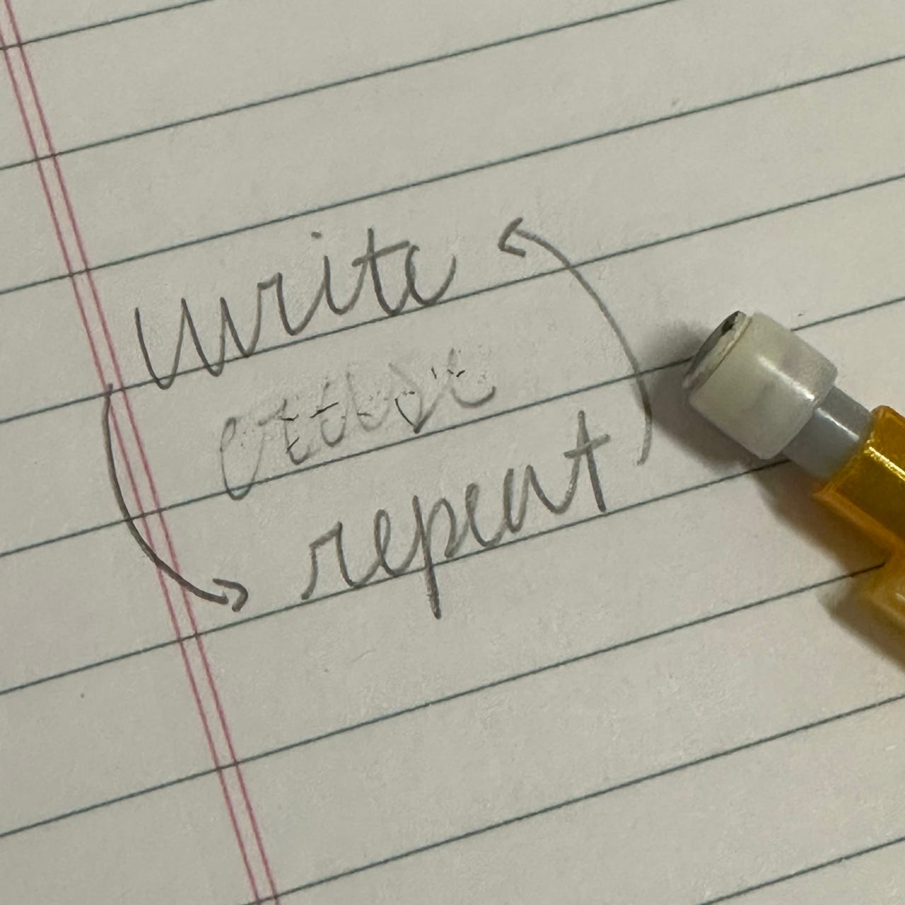 Write. Erase. Repeat.