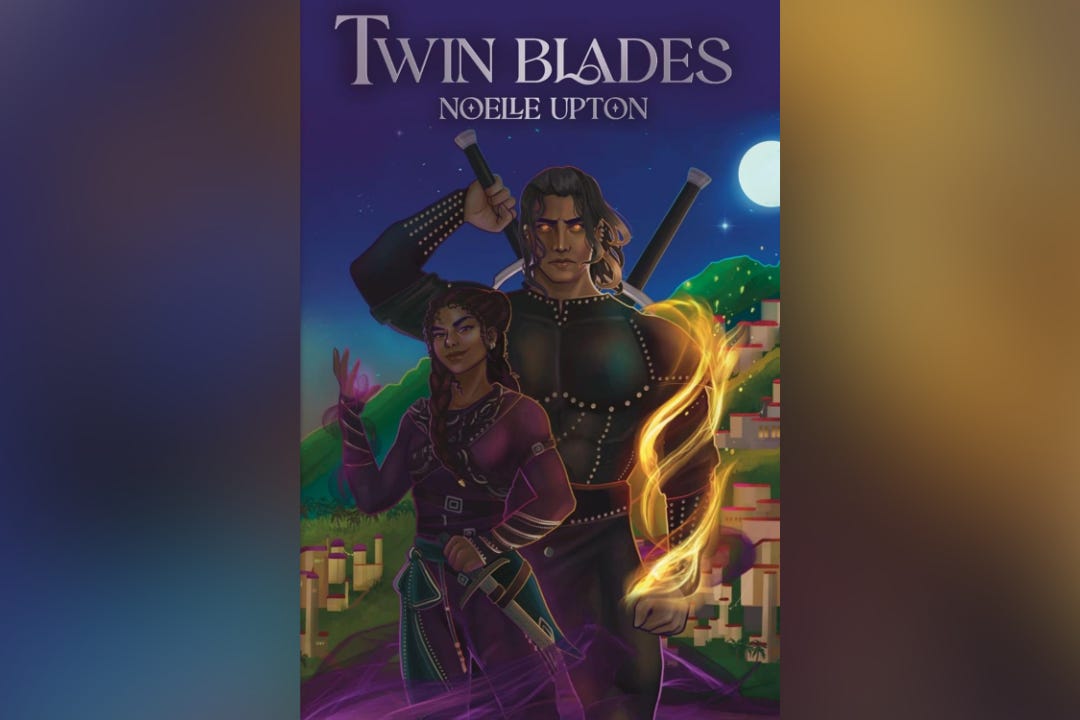 Book cover for Twin Blades