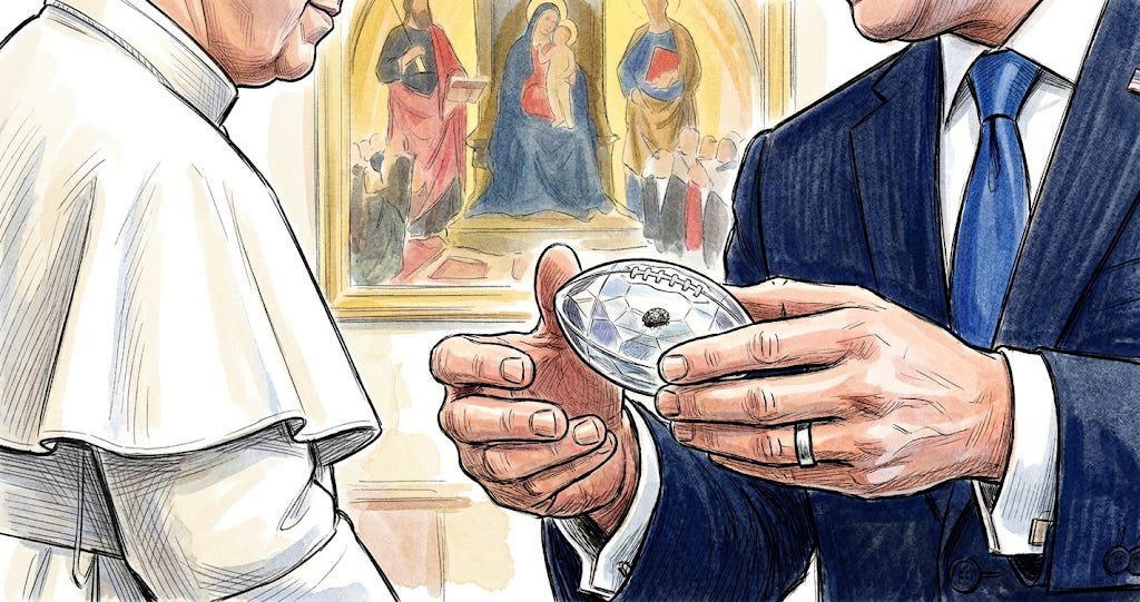 “Wow, Okay!” — Pope Leo XIV’s Verdict on Marco Rubio’s Crystal Football