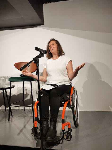 Fee, Jake and Lenni performing