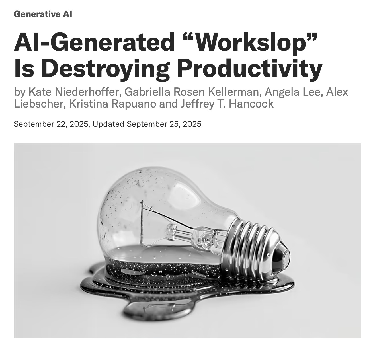 萬億Token 的迷霧：為何你的AI 投資，只換來了「精美的AI 廢料」？ - by GAINSHIN