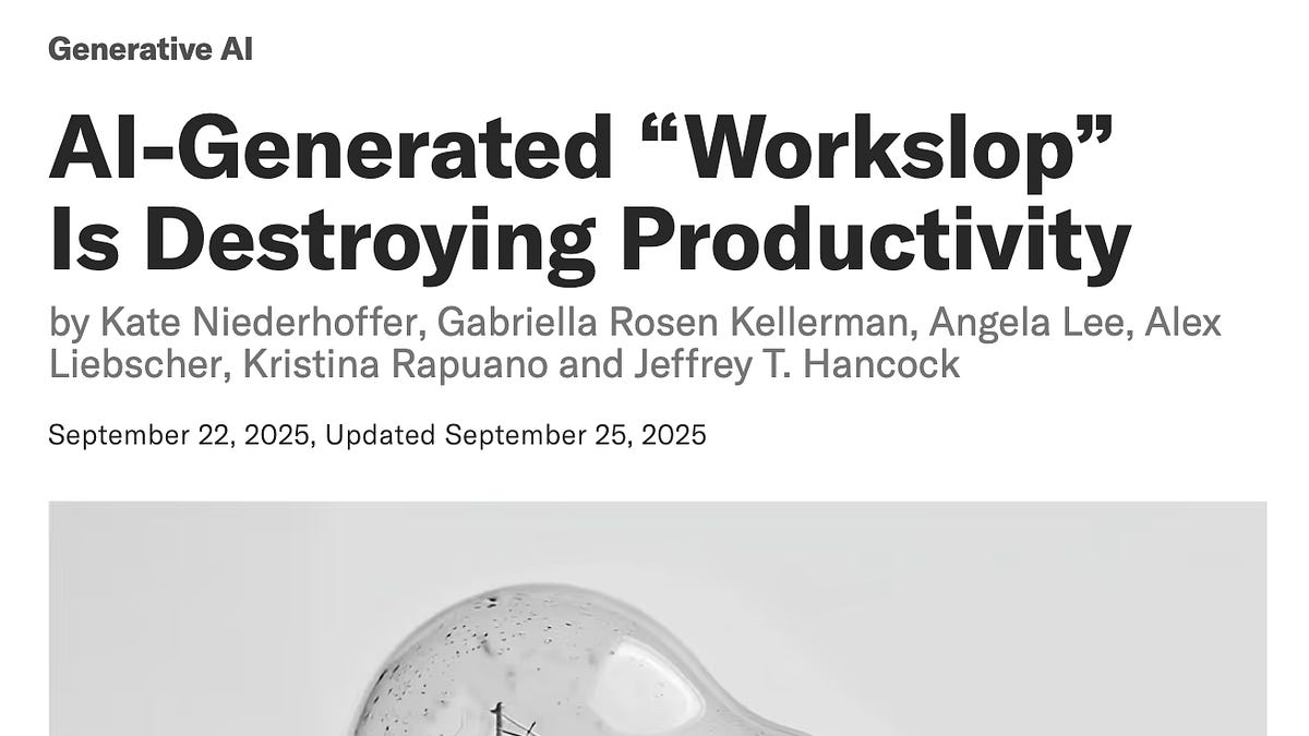 萬億Token 的迷霧：為何你的AI 投資，只換來了「精美的AI 廢料」？ - by GAINSHIN