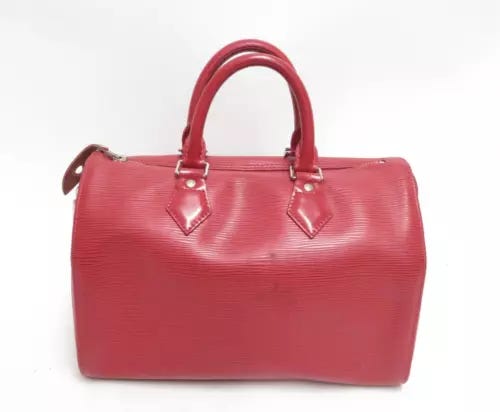 Authentic Louis Vuitton Epi Speedy 25 Handbag #39797 - Picture 1 of 24