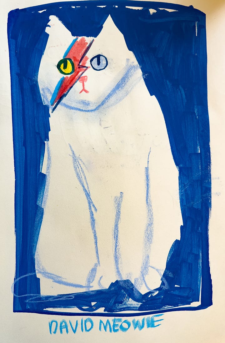 kittens from album covers illustrations