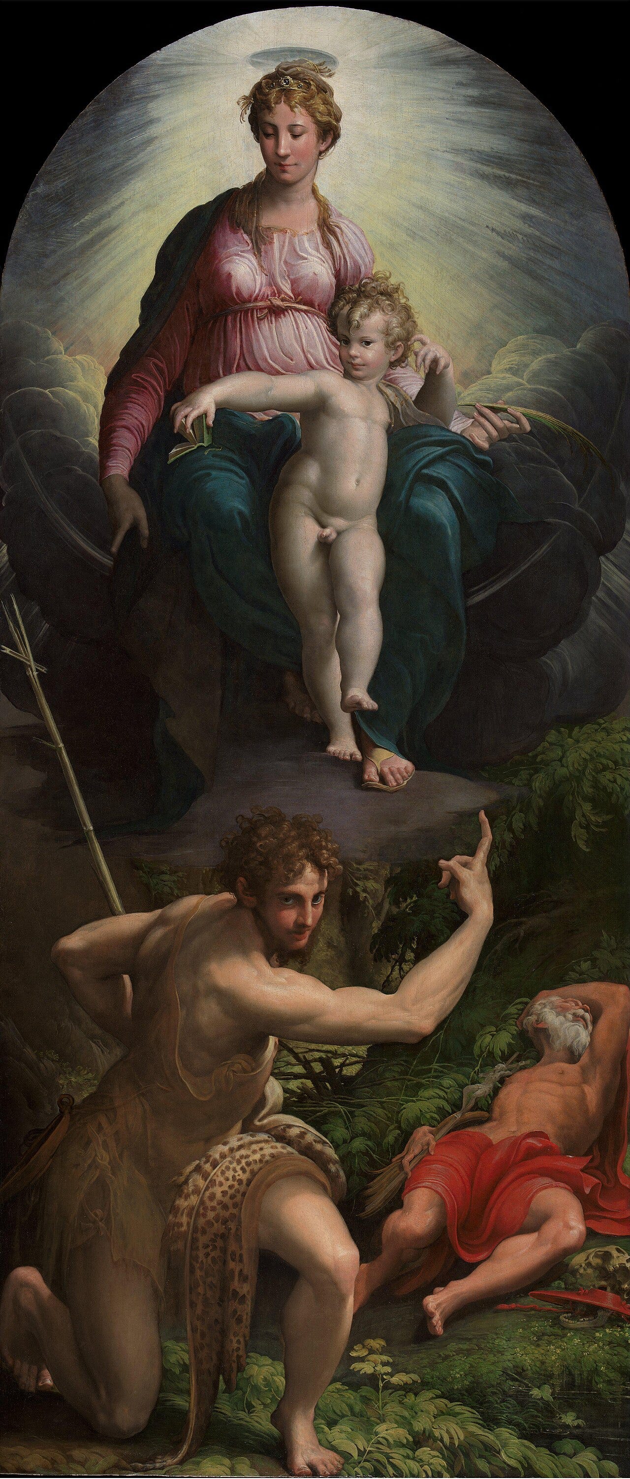 Cupid Making His Bow by Parmigianino Cupid Making His Bow by Parmigianino