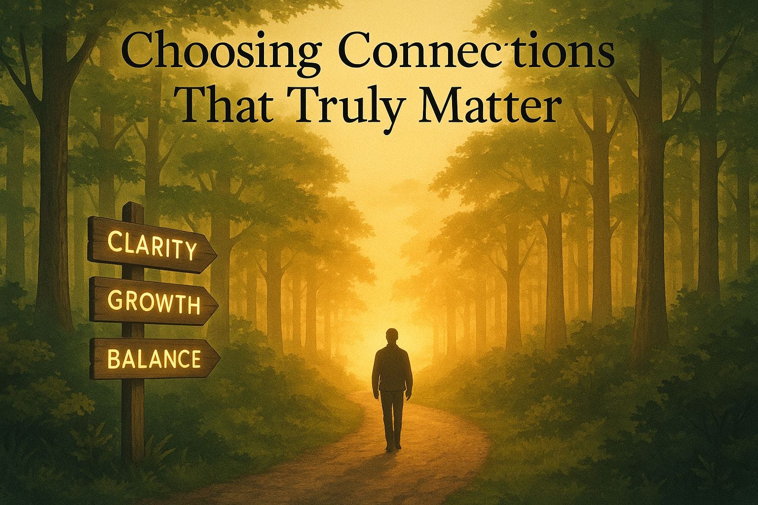 Choosing Connections that truly matter - Lotus Eater