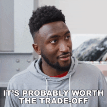There Is A Trade Off Matt Ginsberg GIF - There Is A Trade Off Matt Ginsberg  Startalk - Discover & Share GIFs