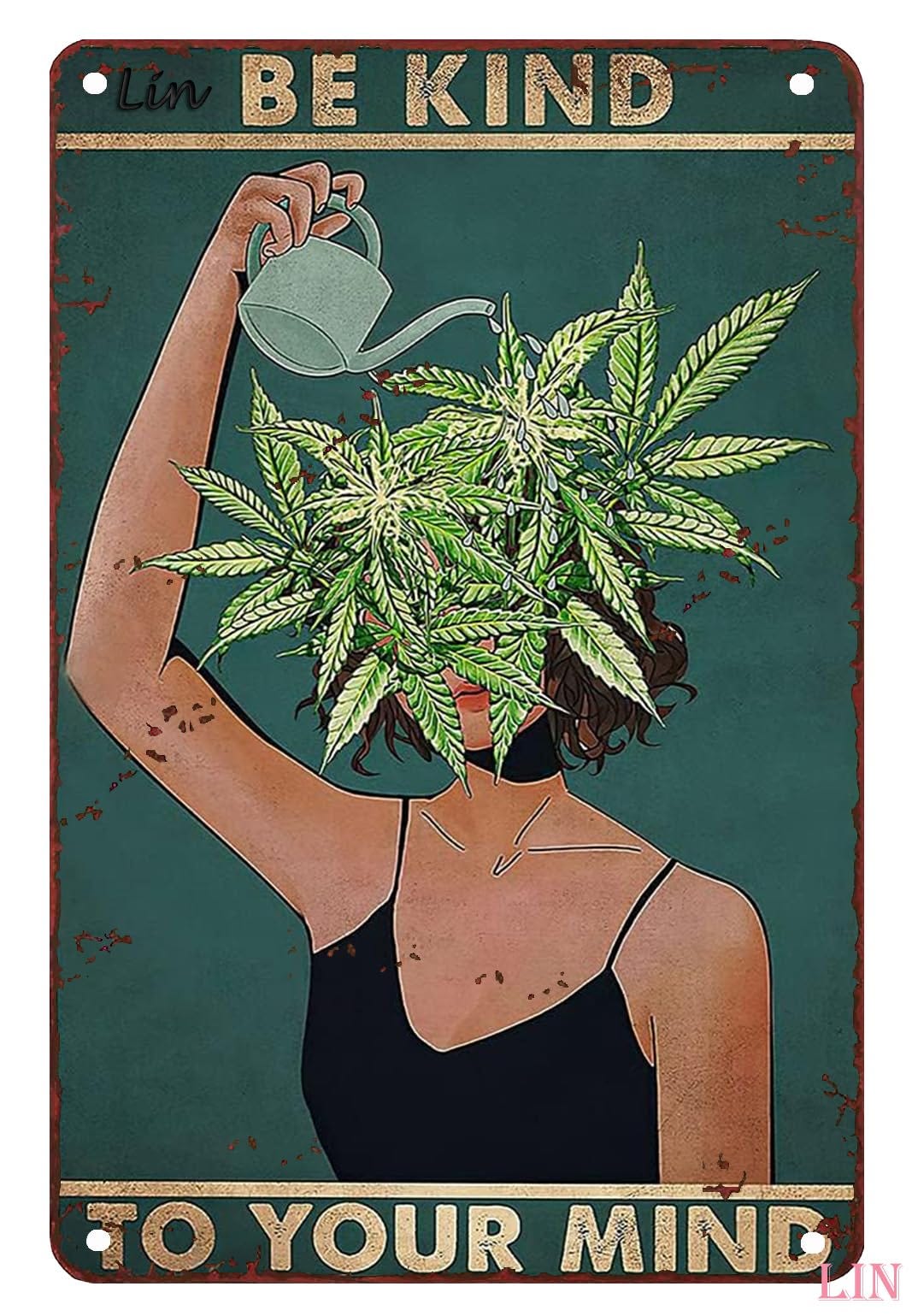 Amazon.com: 420 Signs for Wall Decor Pot Head Poster Be Kind to Your Mind Cannabis Poster Vintage Cannabis Marijuana Pot Head Weed Shed Tin Sign Chic Art Wall Metal Signs Gift for Amazon.com: 420 Signs for Wall Decor Pot Head Poster Be Kind to Your Mind Cannabis Poster Vintage Cannabis Marijuana Pot Head Weed Shed Tin Sign Chic Art Wall Metal Signs Gift for