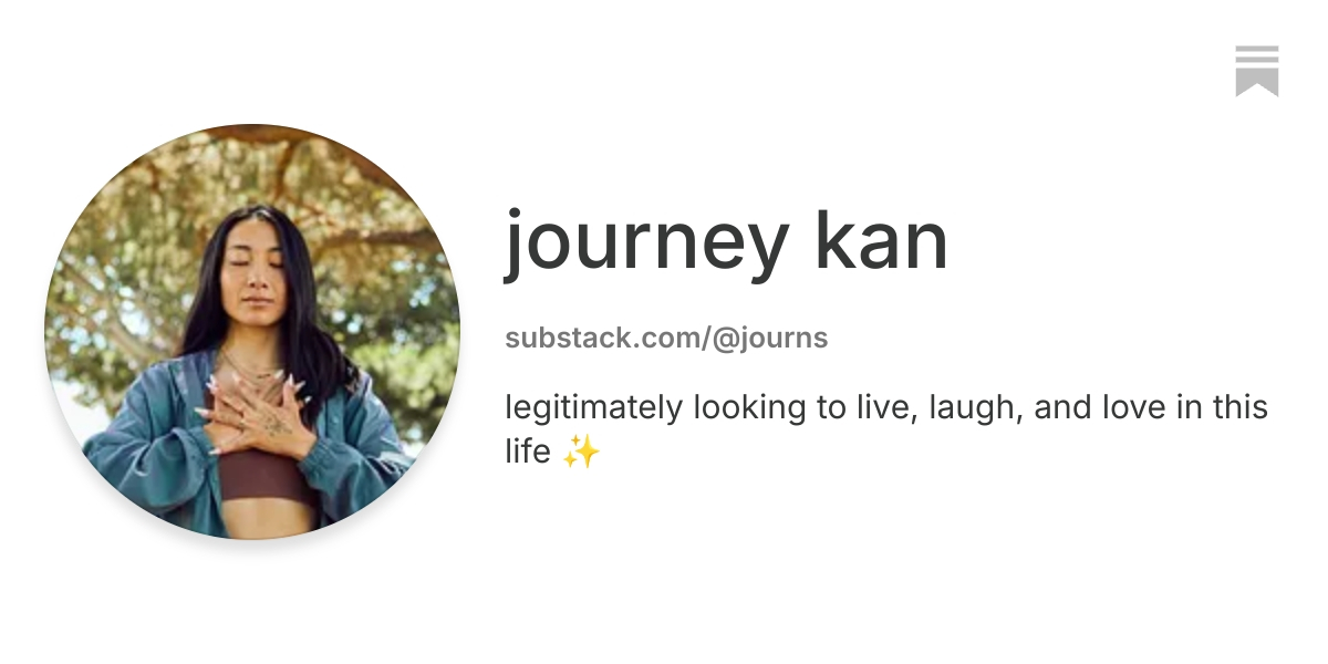 journey kan | Substack