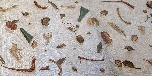 More on the Unswept Floor Mosaic from Ancient Rome – Slices of Blue Sky