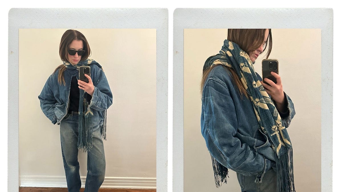 On Repeat: The Blanket Lined Denim Jacket