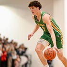 Who are the Washington high school basketball teams that didn't lose in WIAA regular-season action this winter?