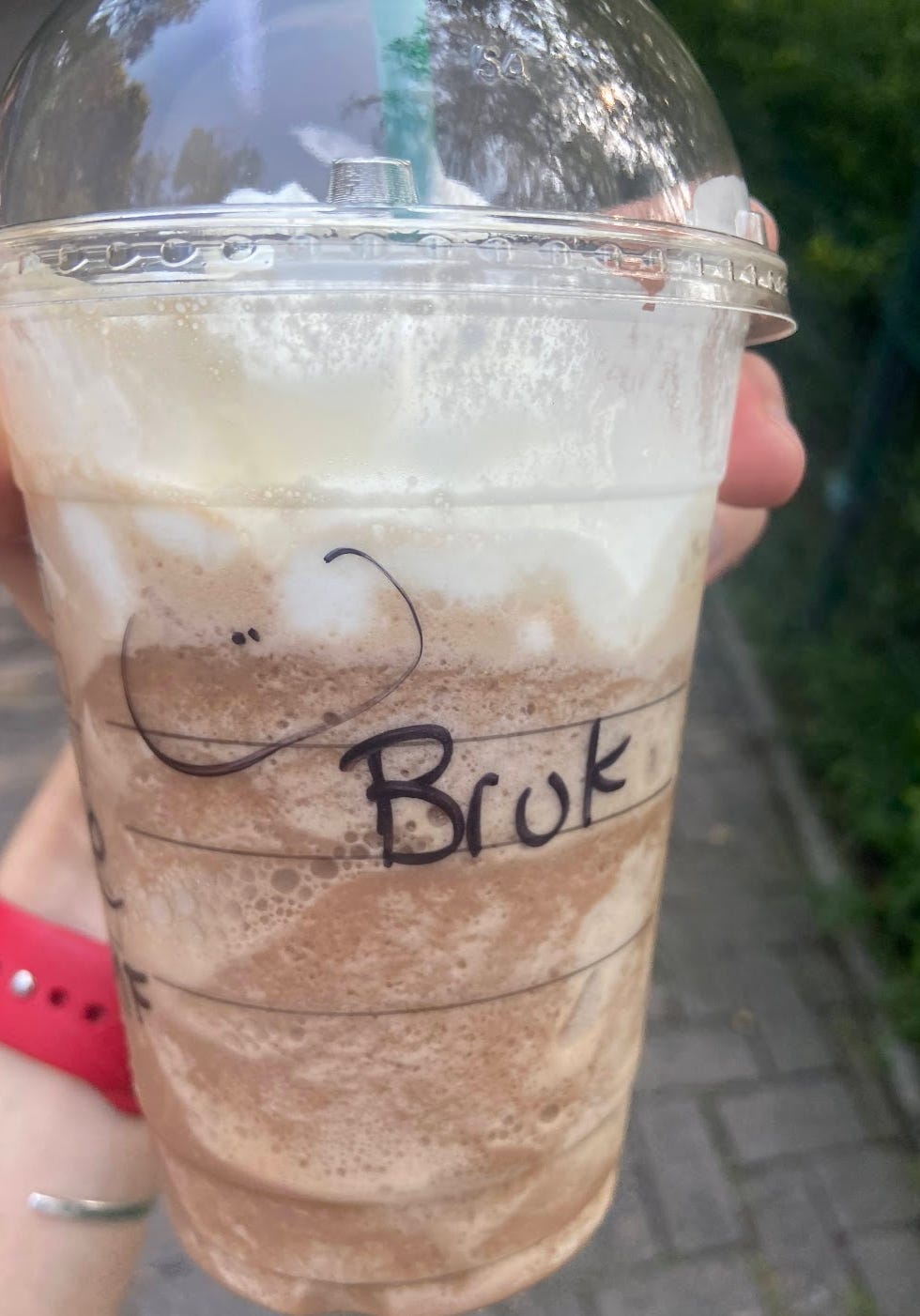 The best Starbucks name - by Brooke Barker