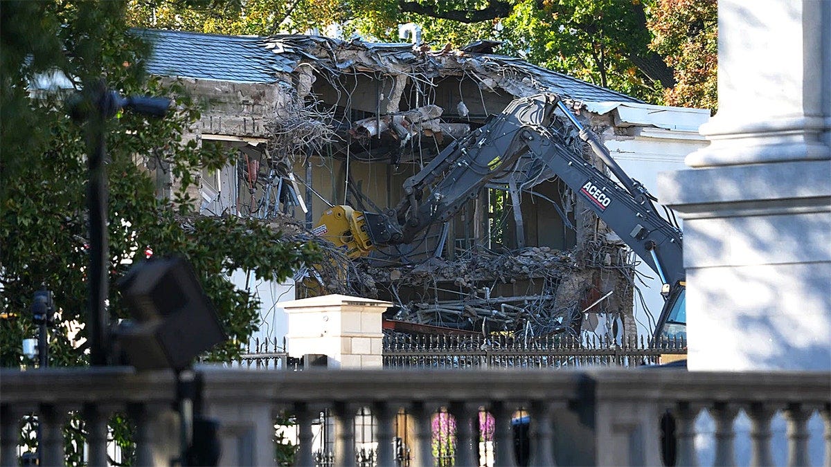 Trump says construction of White House ballroom underway | Fox News