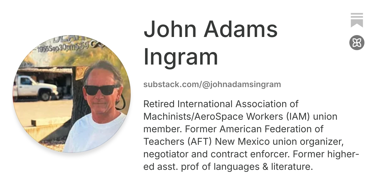 John Adams Ingram | Substack