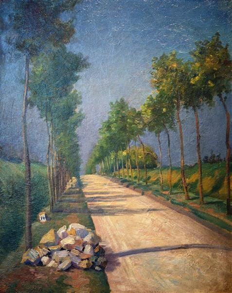 La Route Nationale à Chessy - Léo Gausson
