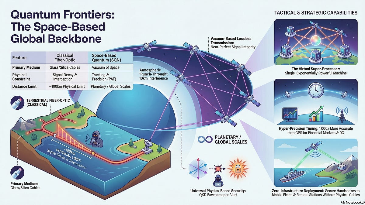 Quantum Internet via Space [Innovation]