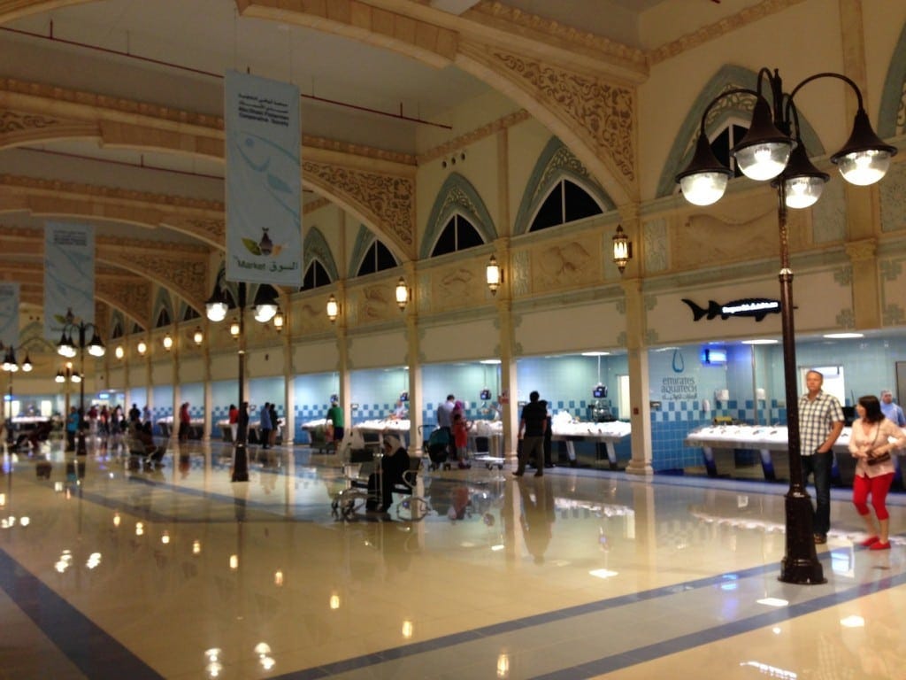 Inside the fish market