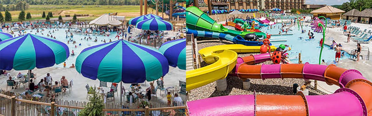 Kalahari Resorts outdoor water park