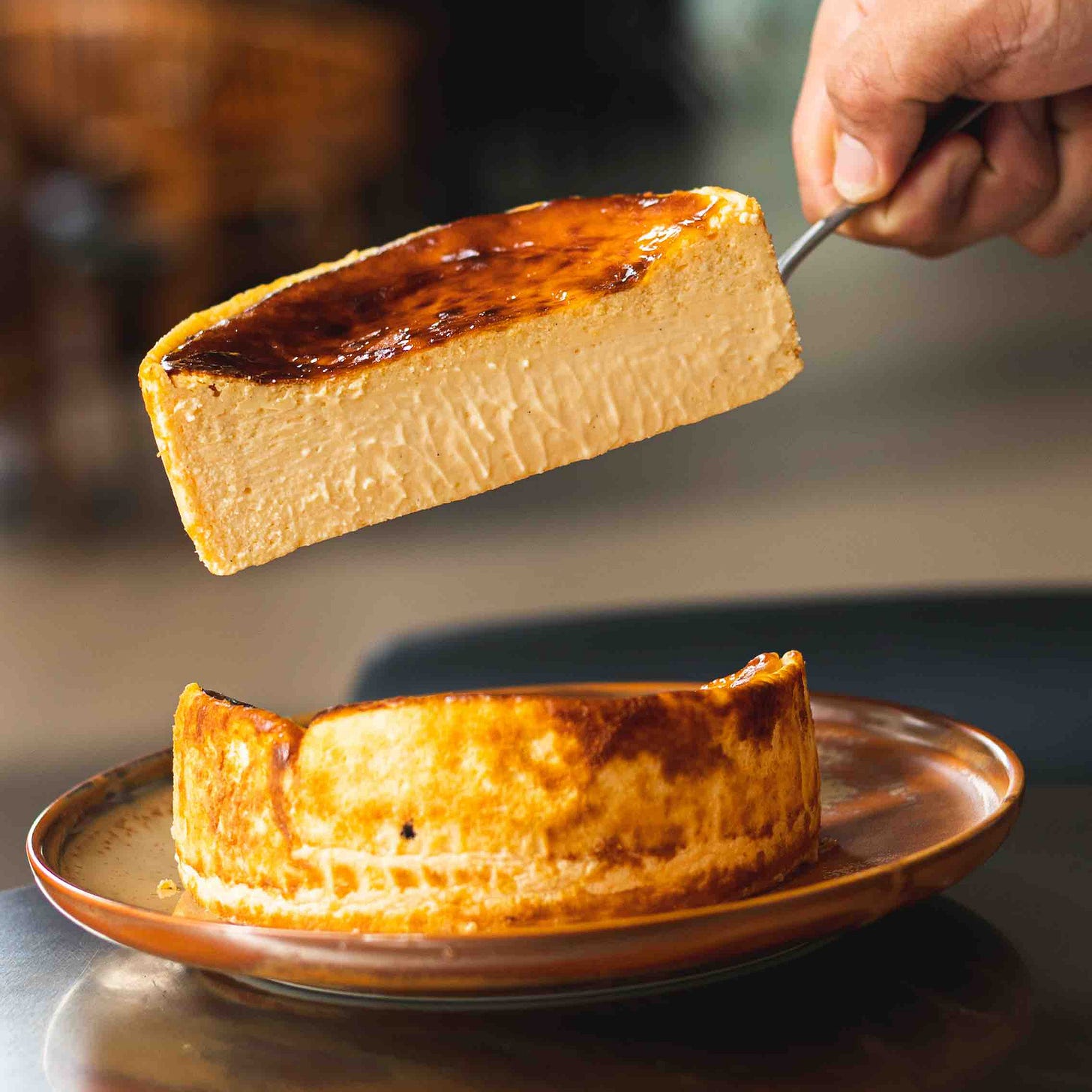 Basque cheesecake